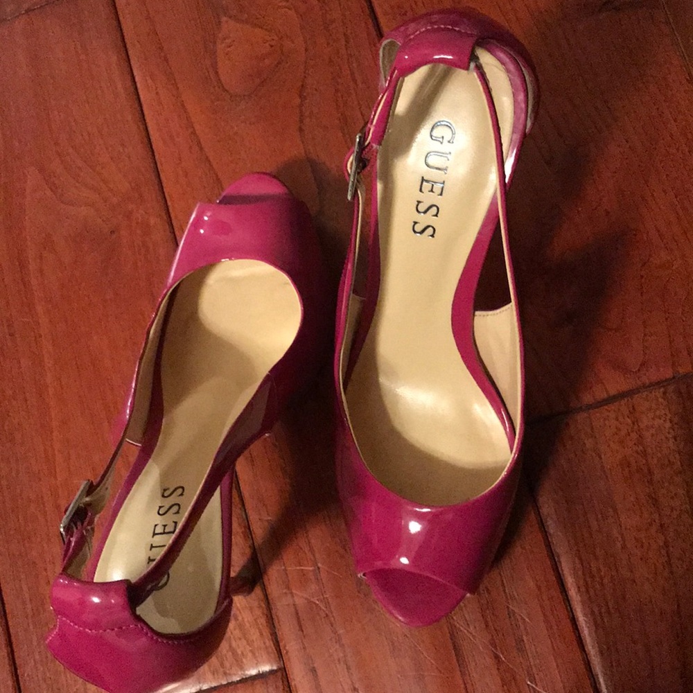 Pink Guess Heels
